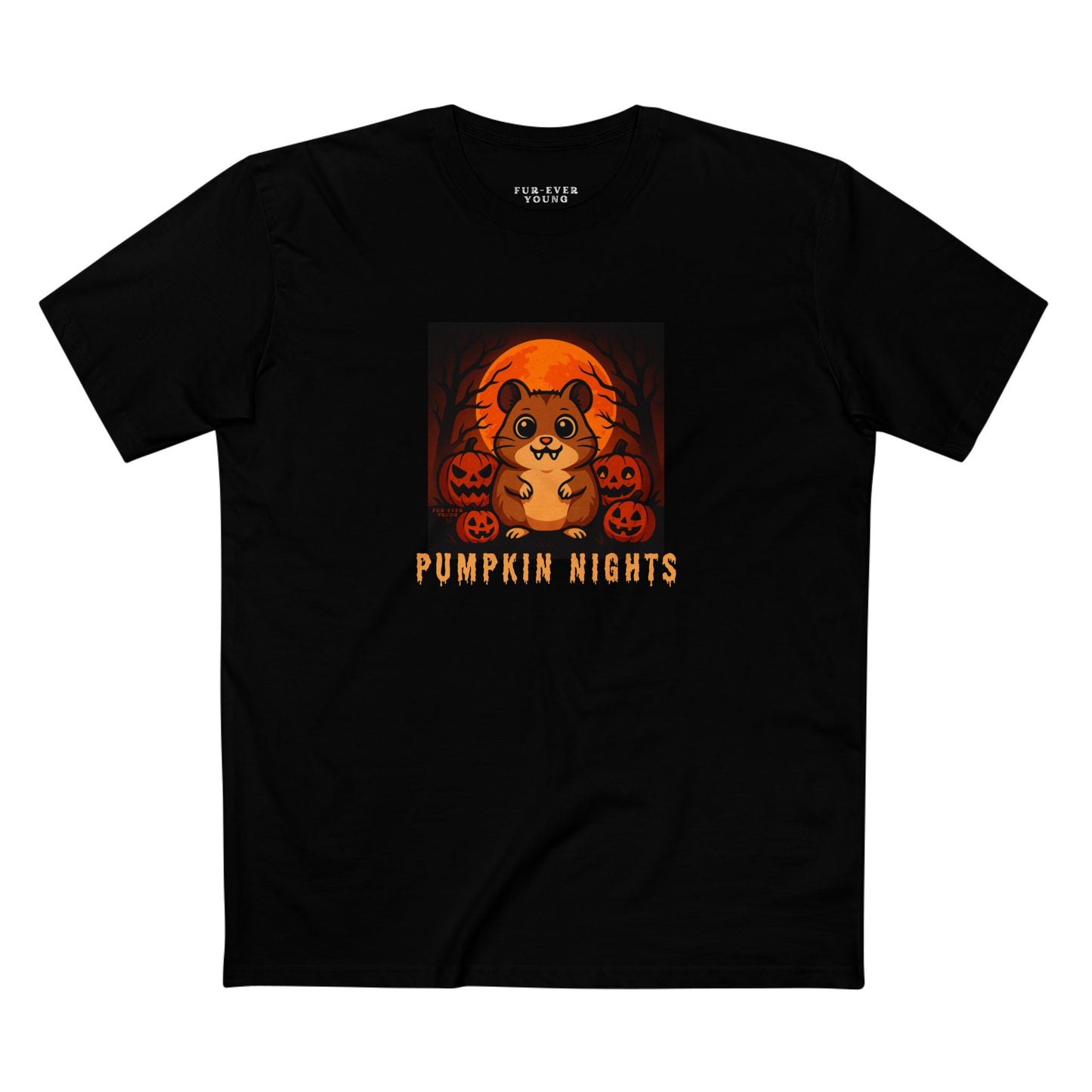 Pumpkin Nights - Unisex Cotton T-shirt