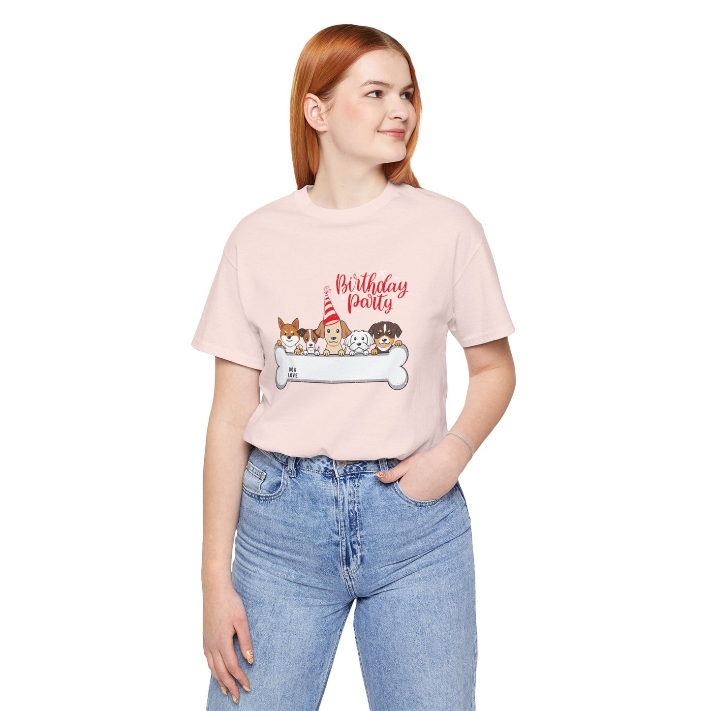Dog Birthday Party - Unisex Jersey T-shirt