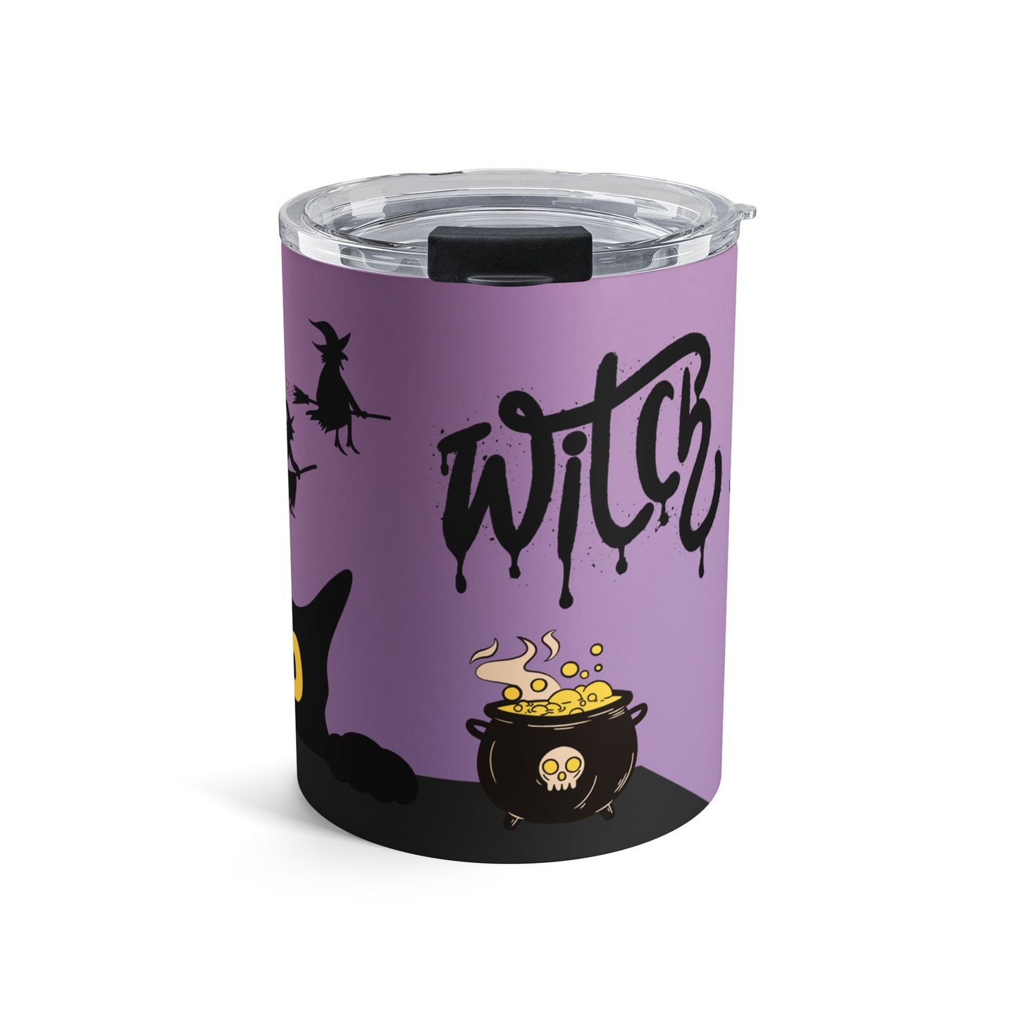 Witchy Whiskers Night - Limited Edition Halloween Tumbler 10oz