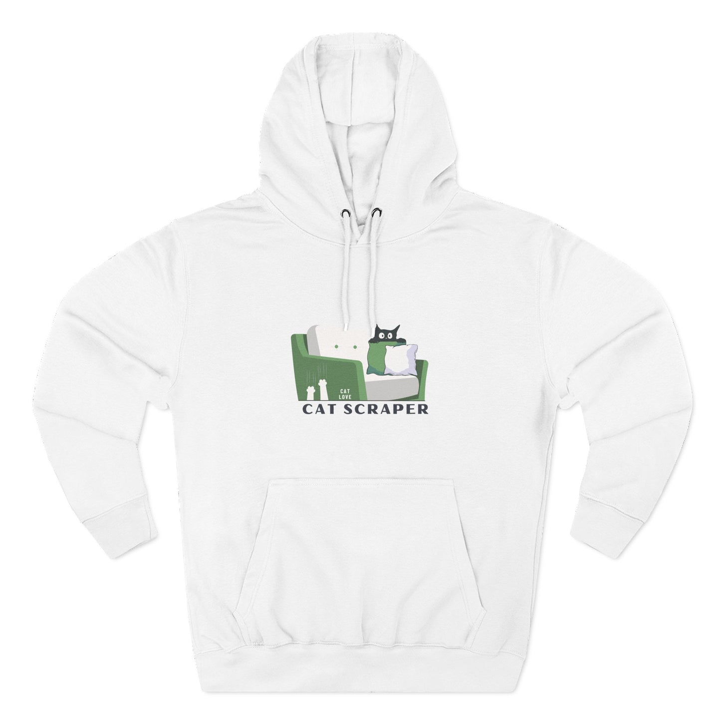 Cat Scraper โ Unisex Hoodie