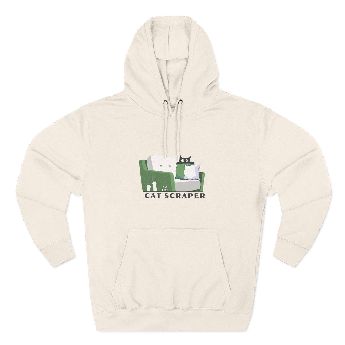 Cat Scraper โ Unisex Hoodie