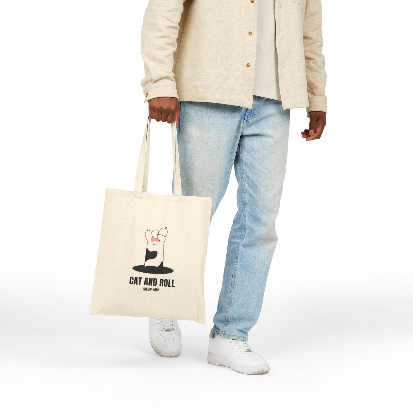 Cat and Roll Meow York Edition - Cotton Bag