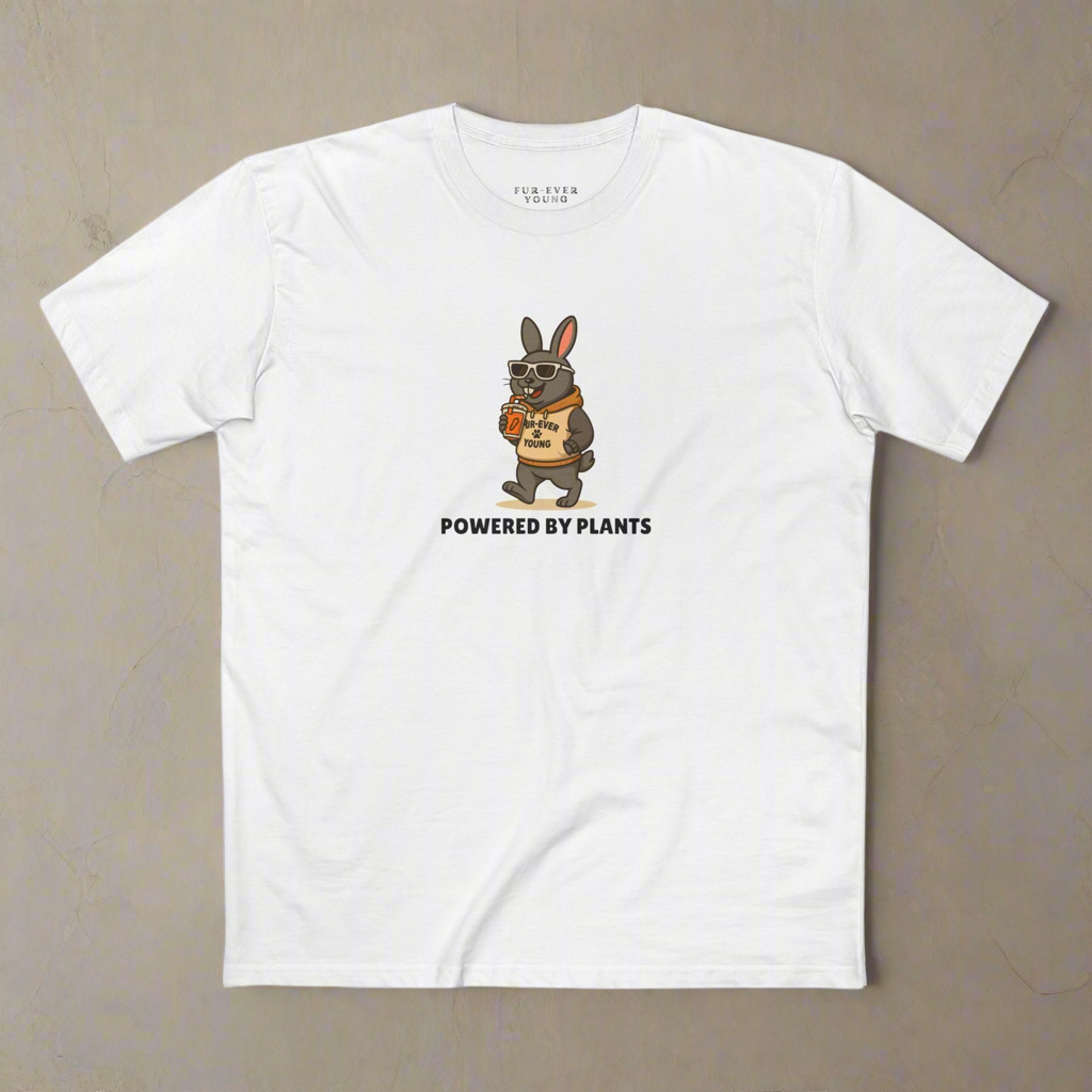 Powered by Plants – Unisex Cotton T-Shirt