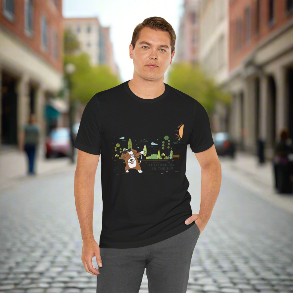 Fetching Fun - Unisex Jersey T-shirt