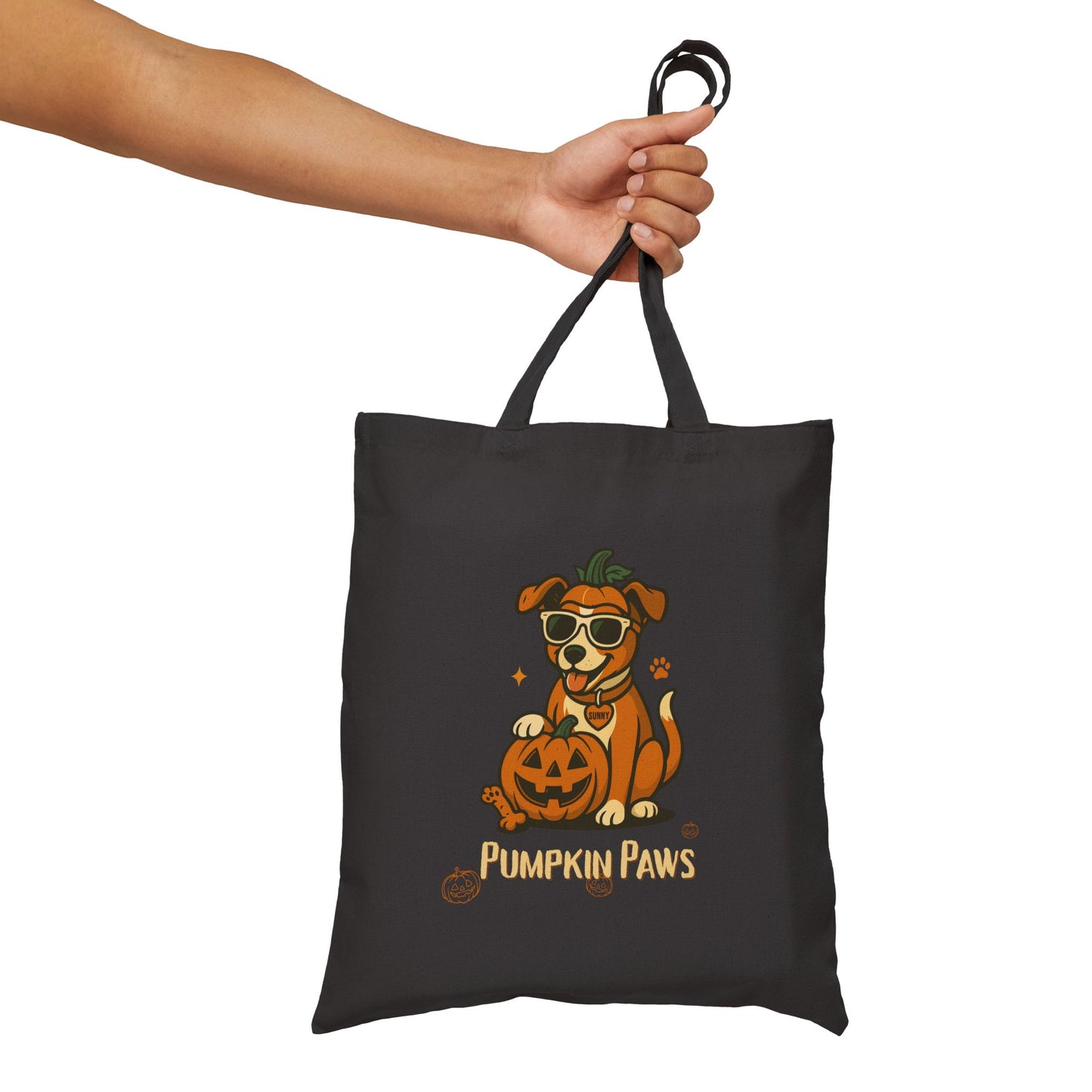 Pumpkin Paws with Sunny - Limited Halloween Cotton Bag