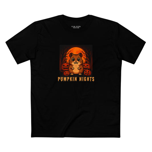 Pumpkin Nights - Unisex Cotton T-shirt