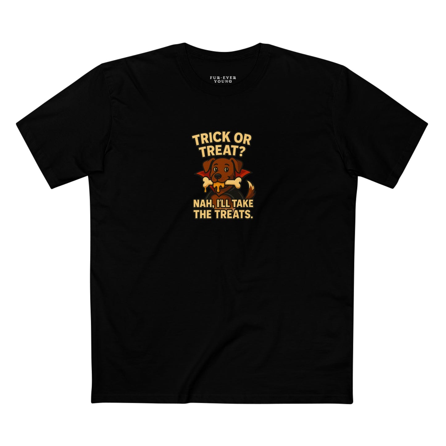I’ll Take the Treats – Halloween Unisex Cotton T-shirt