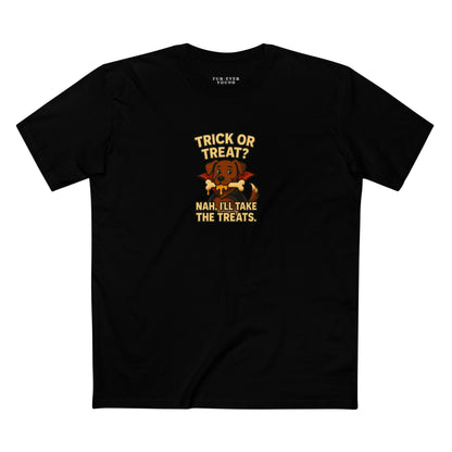 I’ll Take the Treats – Halloween Unisex Cotton T-shirt