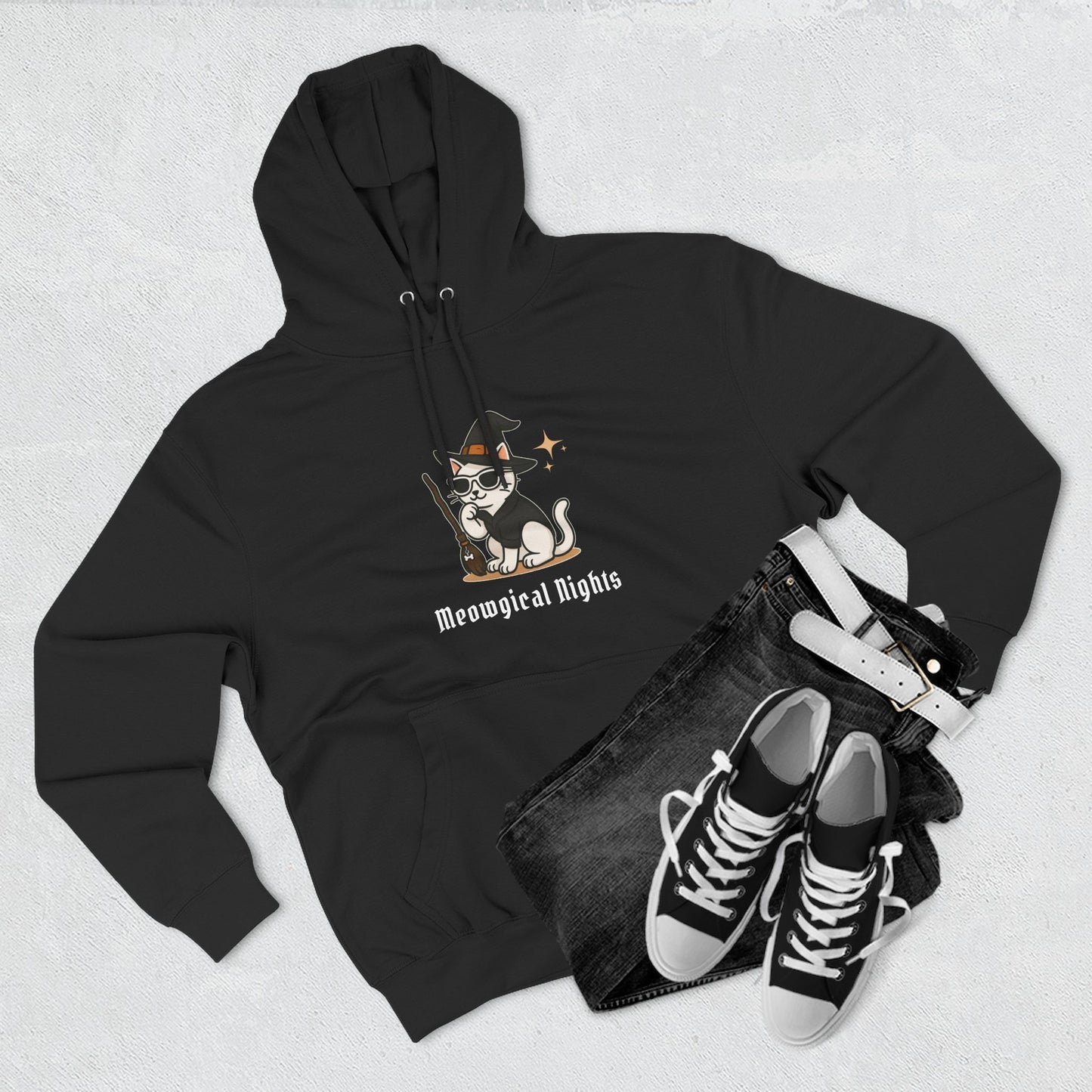 Miss Snowball’s Meowgical Nights - Unisex Hoodie