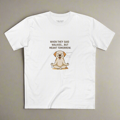 Ommm My Dog – Unisex Cotton T-shirt