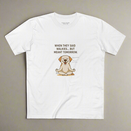 Ommm My Dog – Unisex Cotton T-shirt