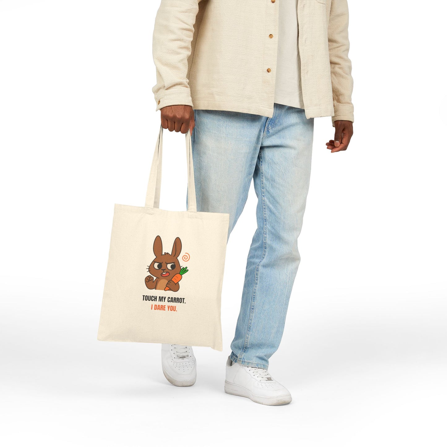 Touch My Carrot. I Dare You. - Cotton Bag