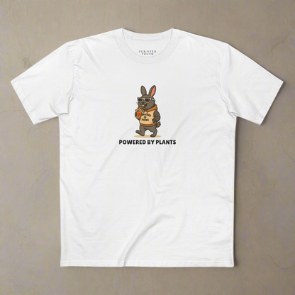 Powered by Plants – Unisex Cotton T-Shirt