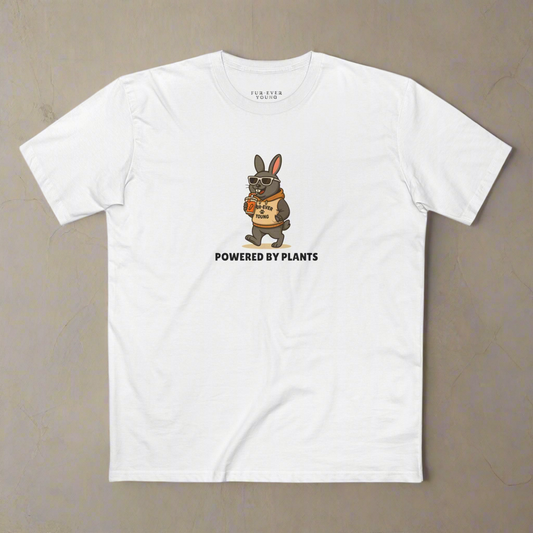 Powered by Plants – Unisex Cotton T-Shirt
